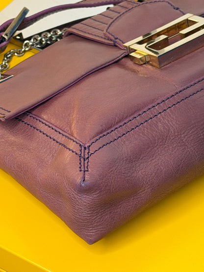 Fendi baguette chain flap Malva