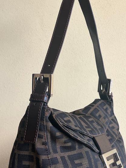 Fendi Mamma Zucca double Flap