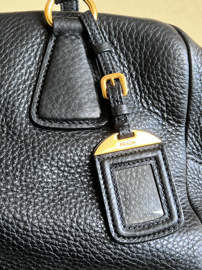 Prada Bowling bag gold hardware