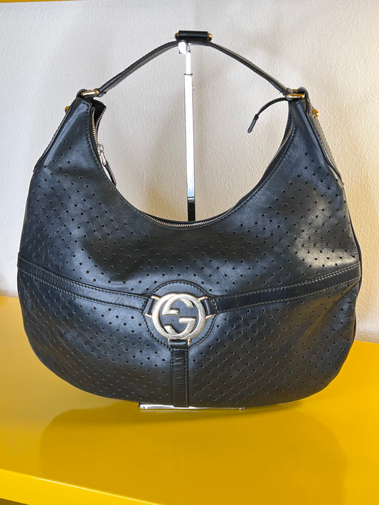 Gucci Interlocking nera