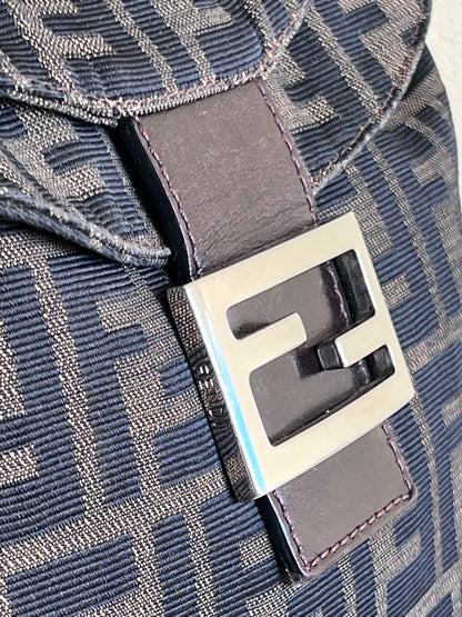 Fendi Mamma Zucca double Flap