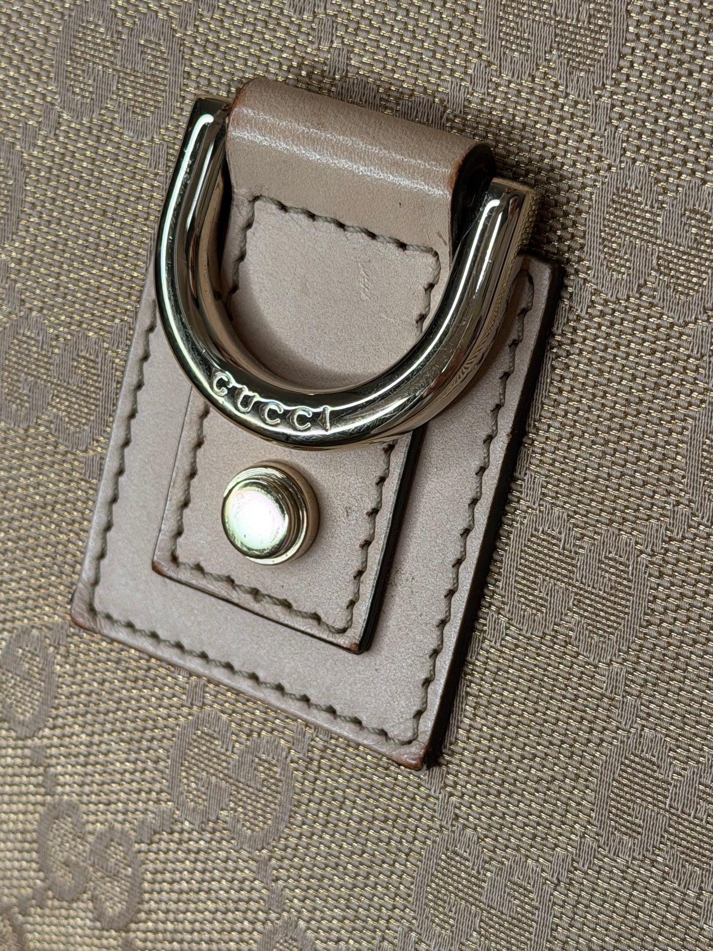 Gucci Abbey Hobo Gold/Pink