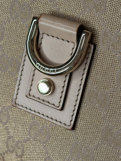 Gucci Abbey Hobo Gold/Pink