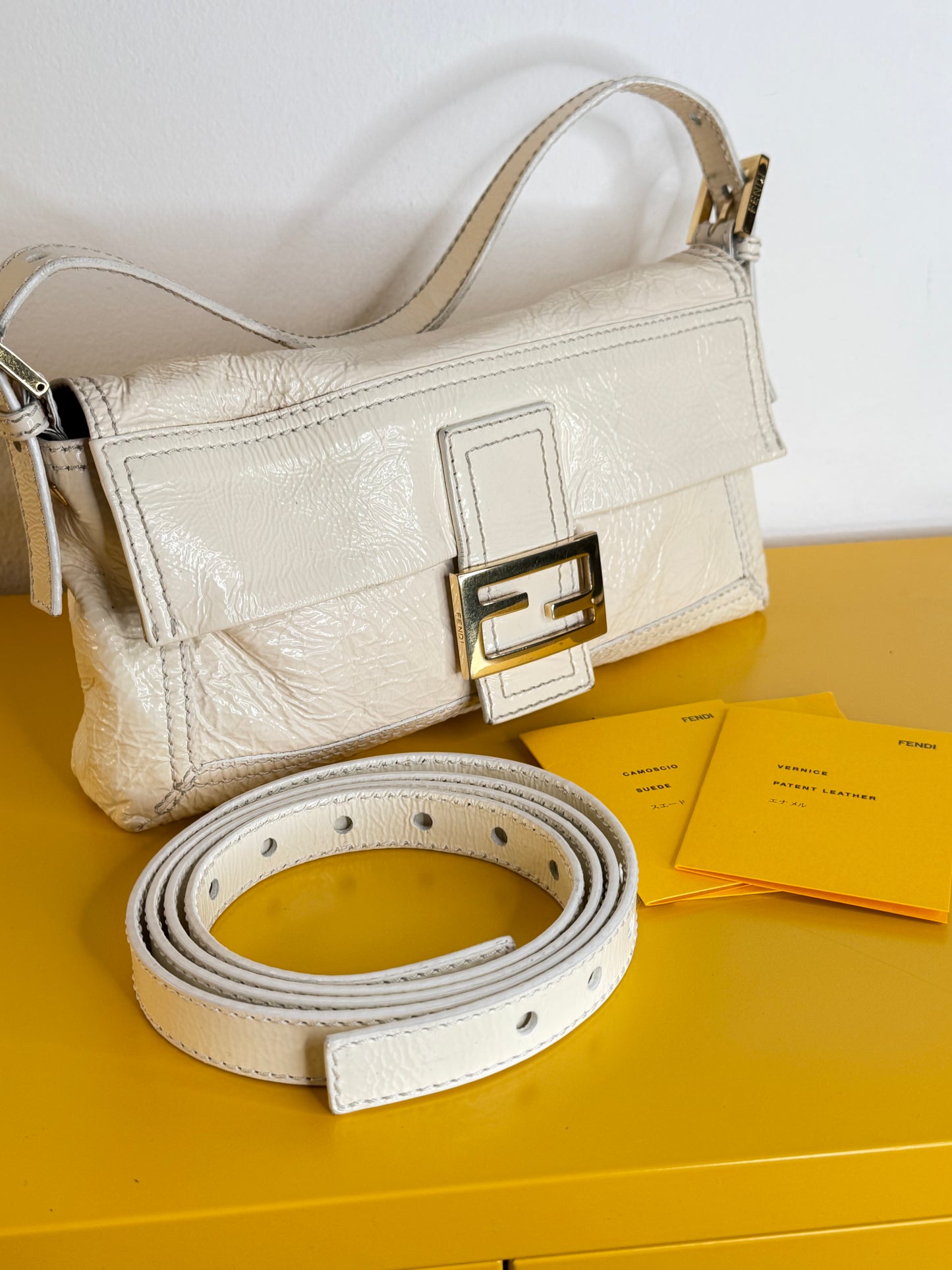 Fendi Baguette Patent Leather