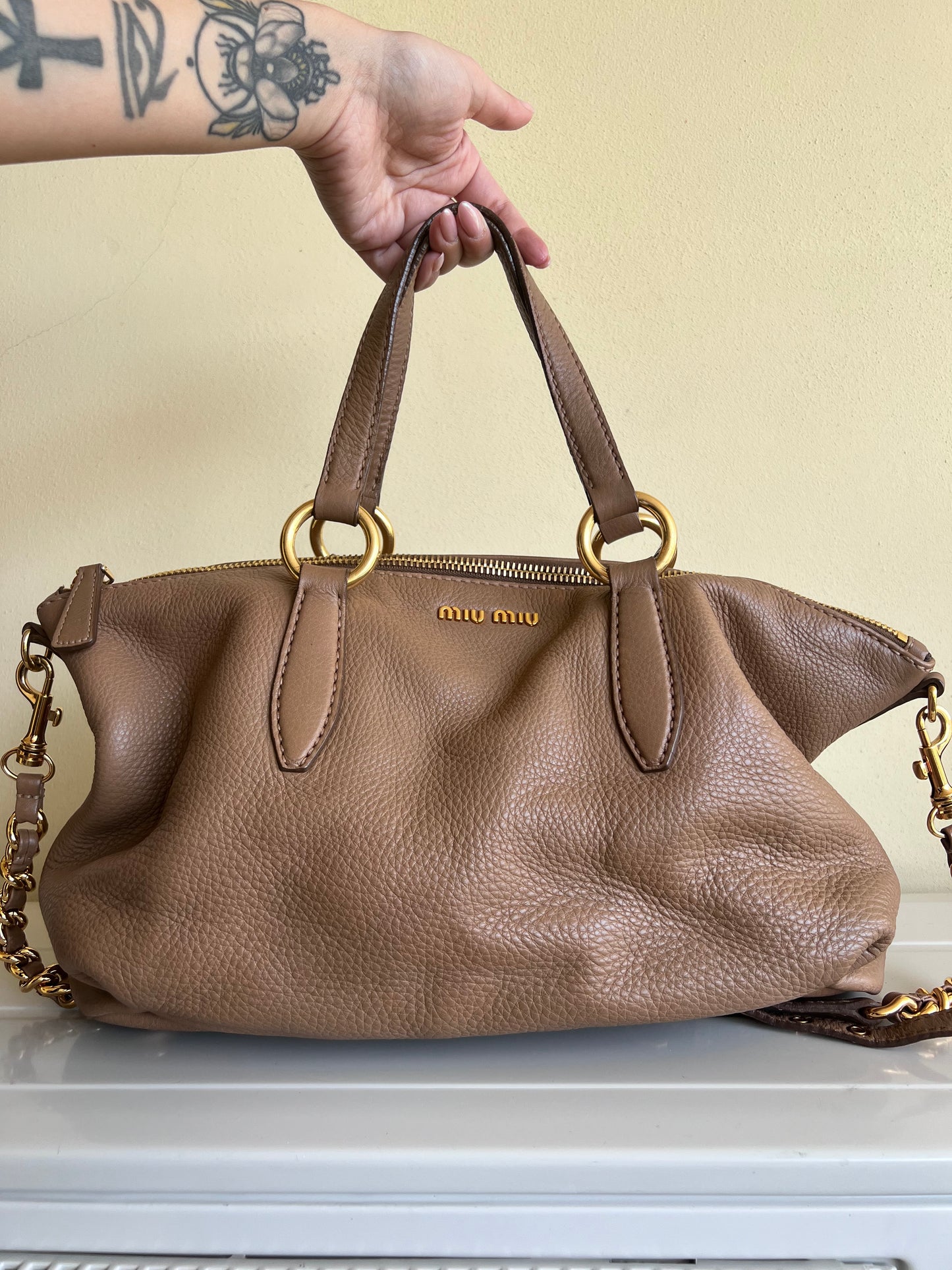 Miu Miu caramel