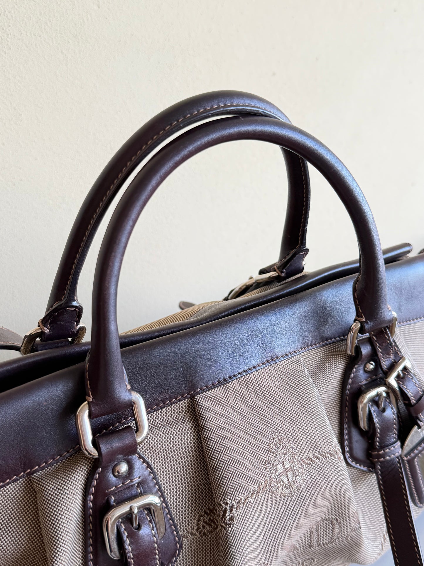 Prada Mini Tote Tessuto Corda