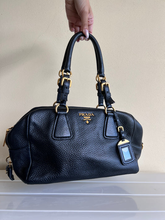Prada Bowling bag gold hardware
