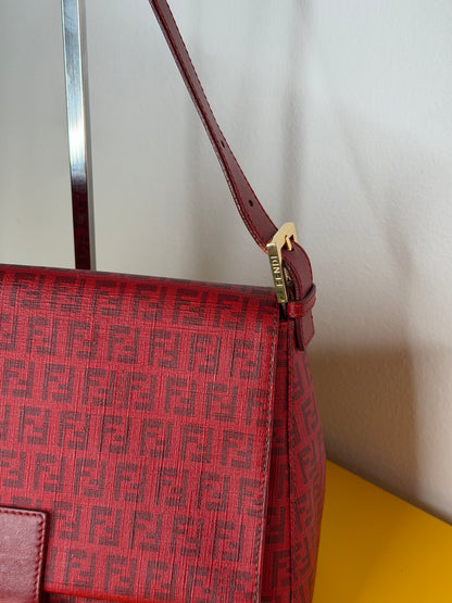 Fendi Mamma tessuto roll red
