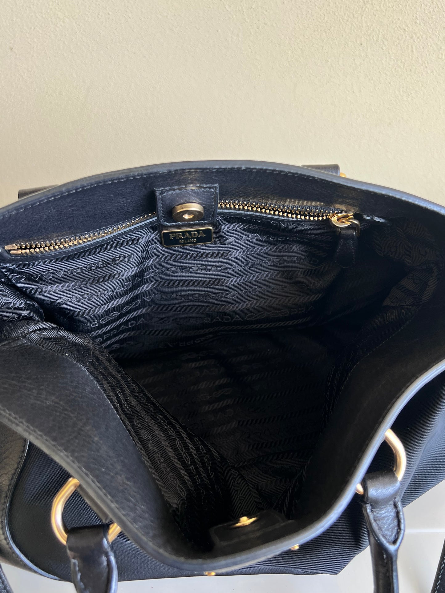 Tote Bag Prada nera