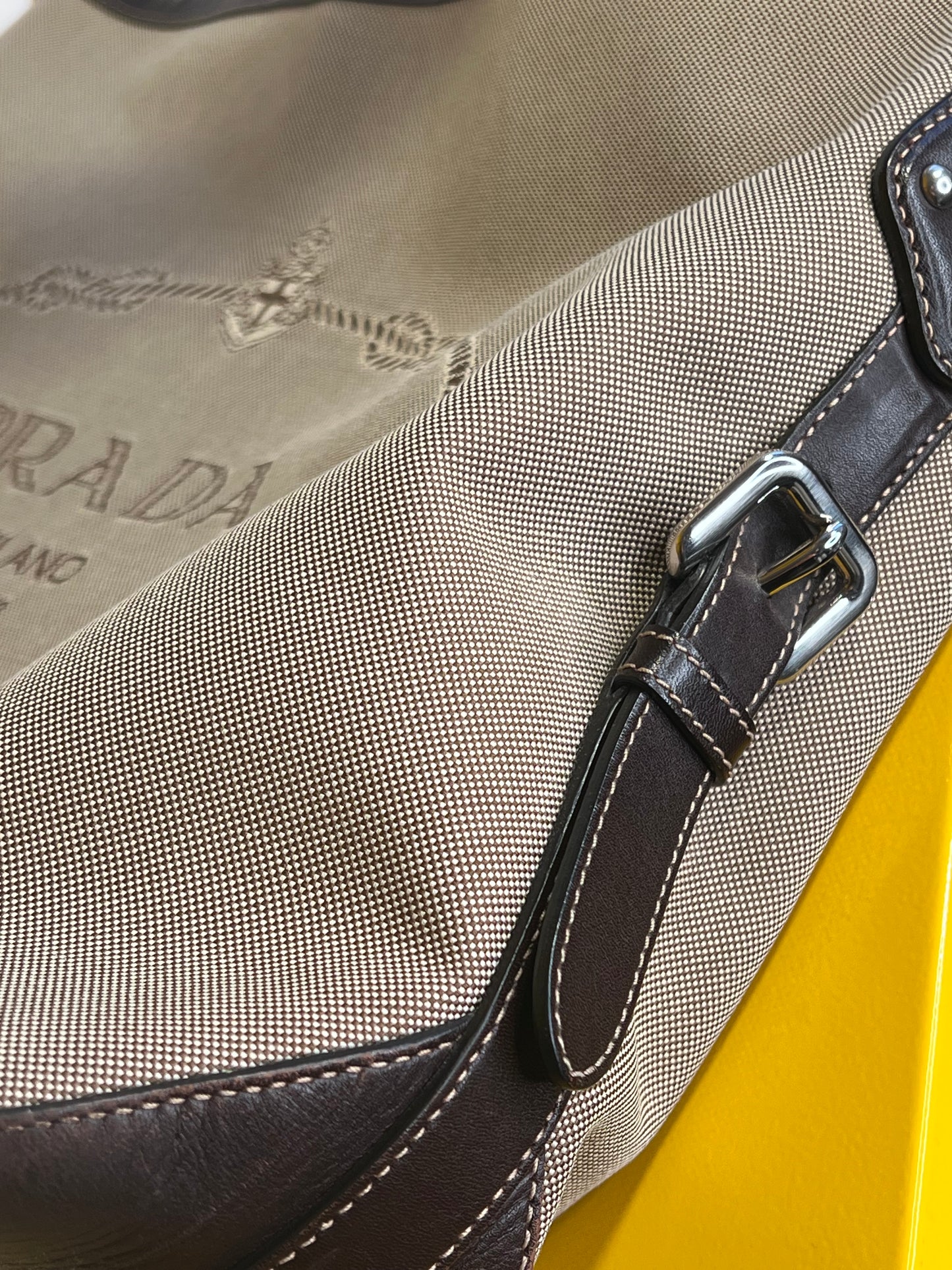 Prada logo Jaquard