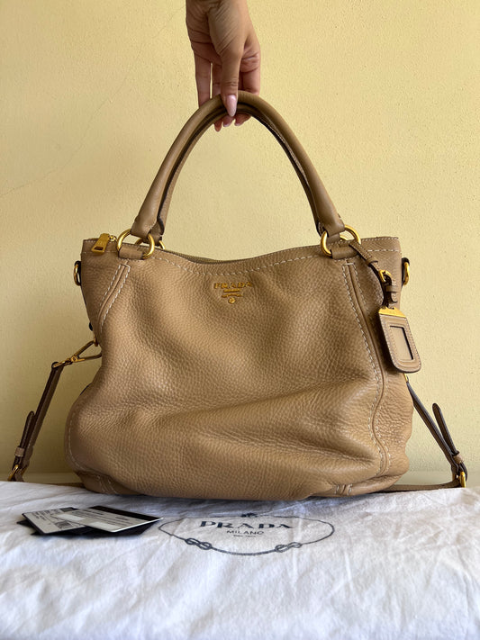 Prada Hobo Beige