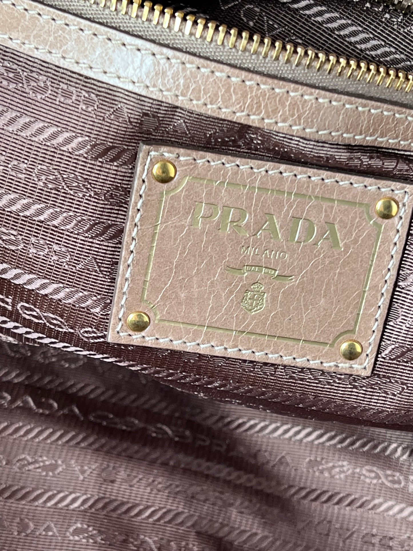 Prada Bauletto Shine