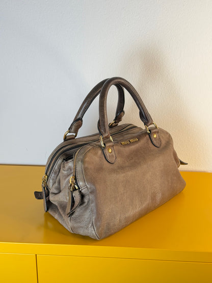 Miu Miu pelle distressed