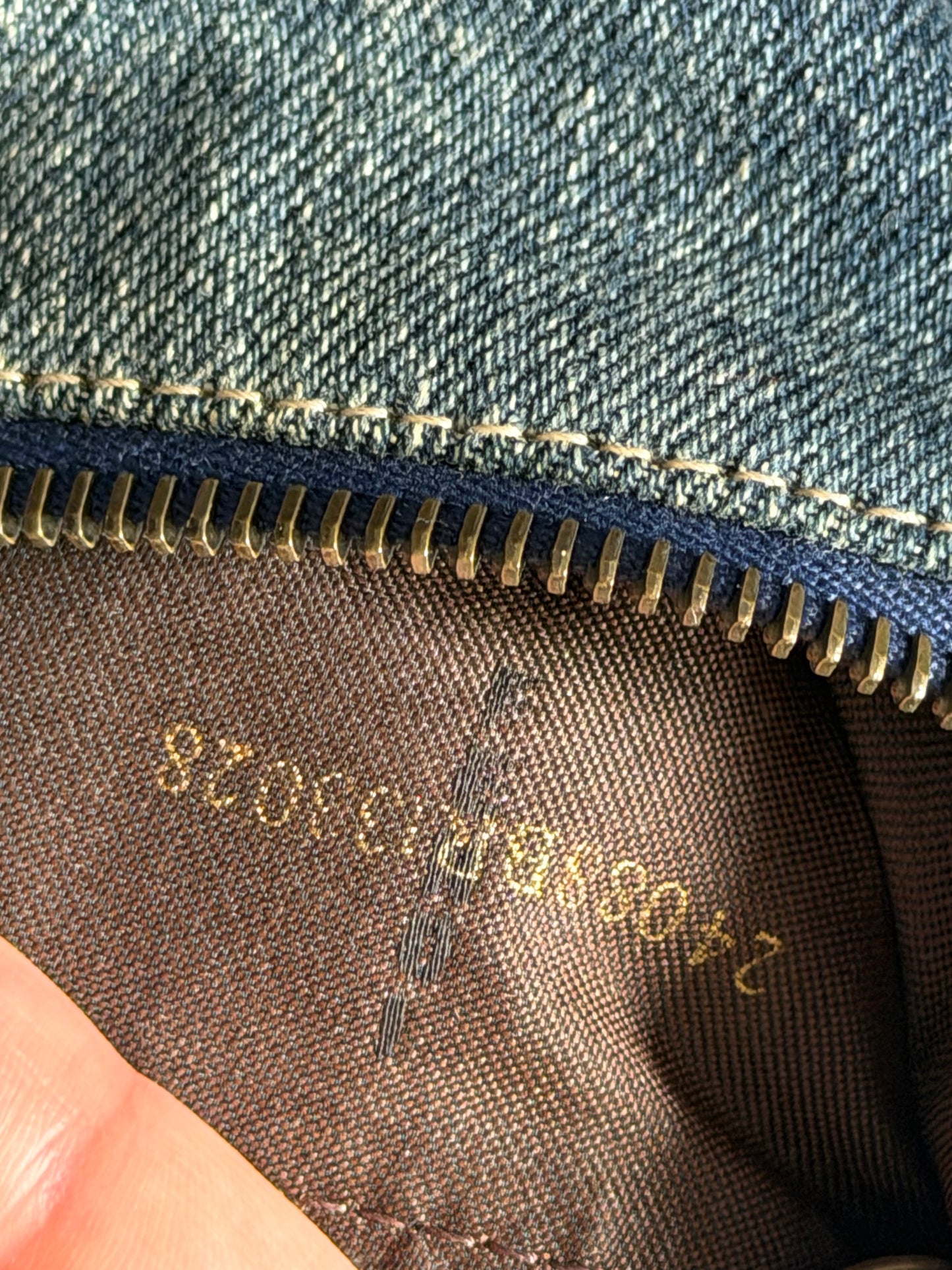 Fendi mini Bag denim