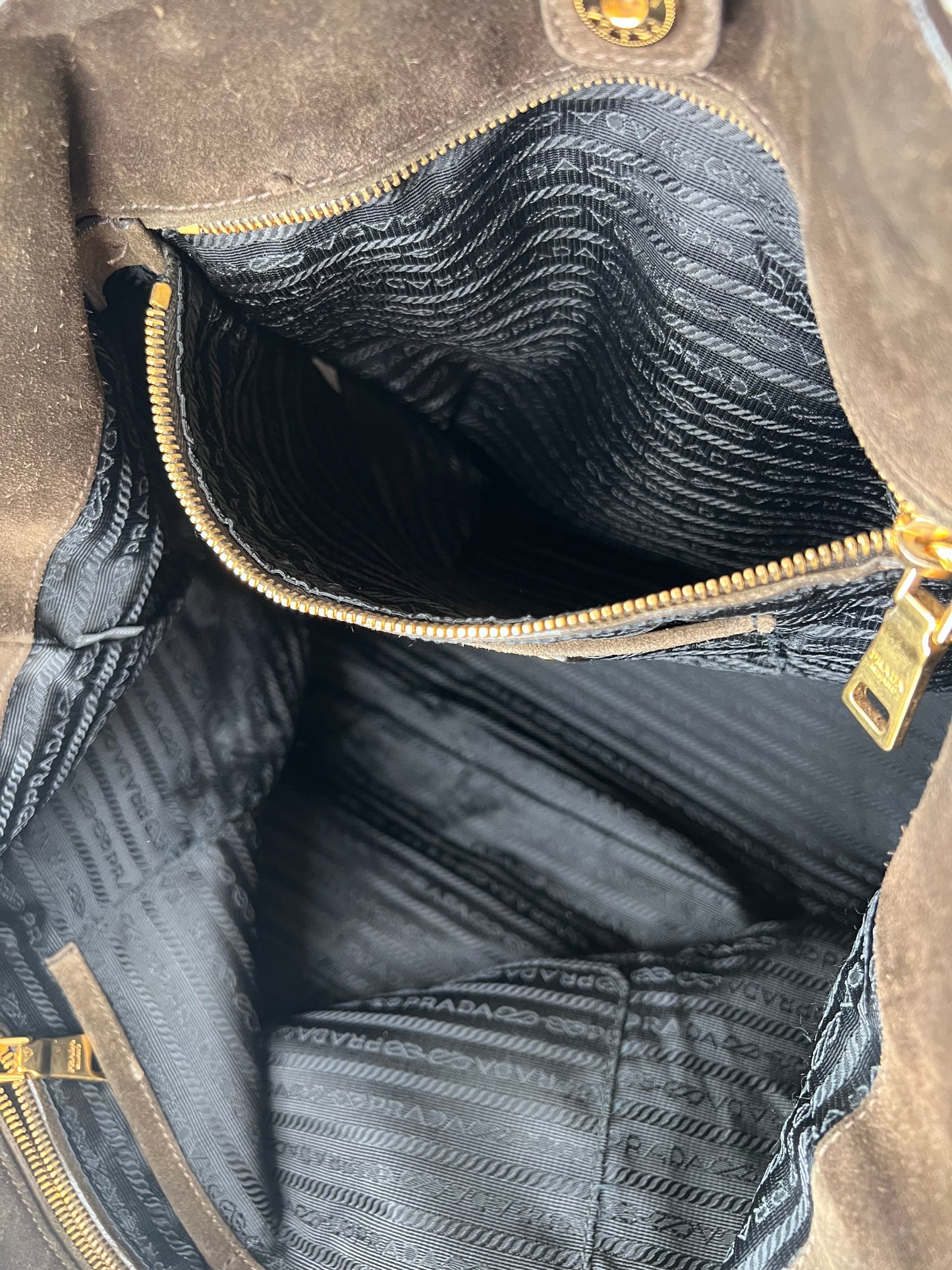 Prada Suede tote