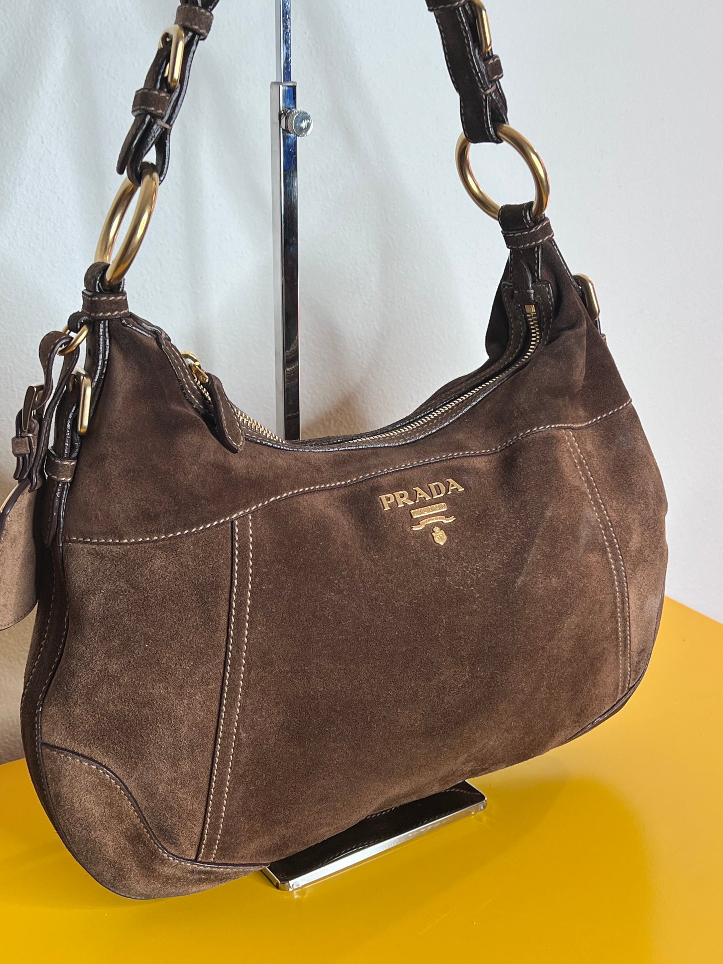 Prada Hobo in suede