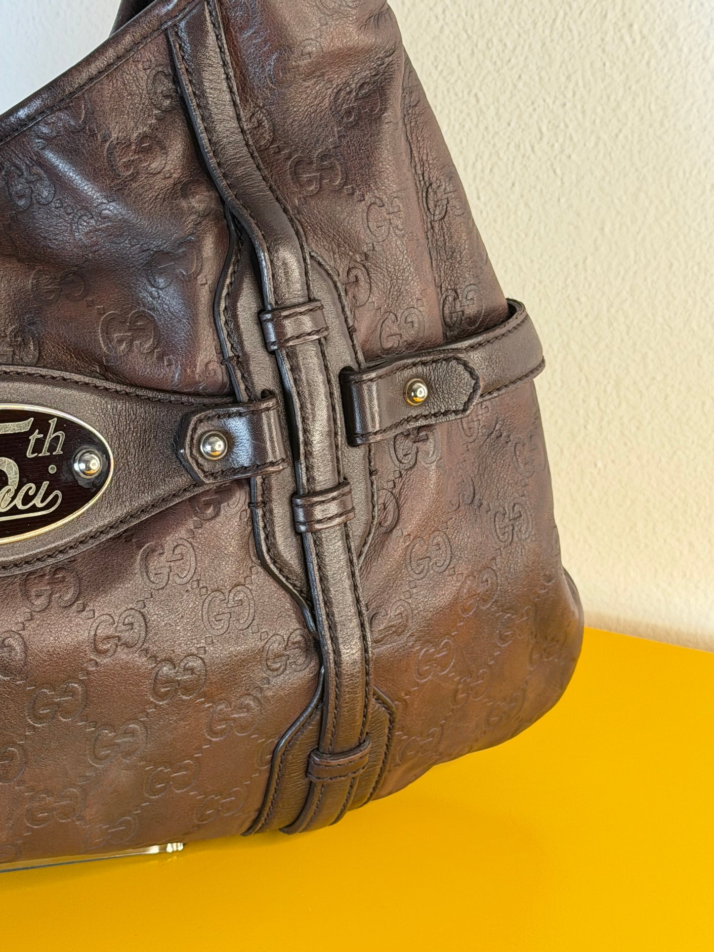 Gucci 85th Guccissima Horsebit