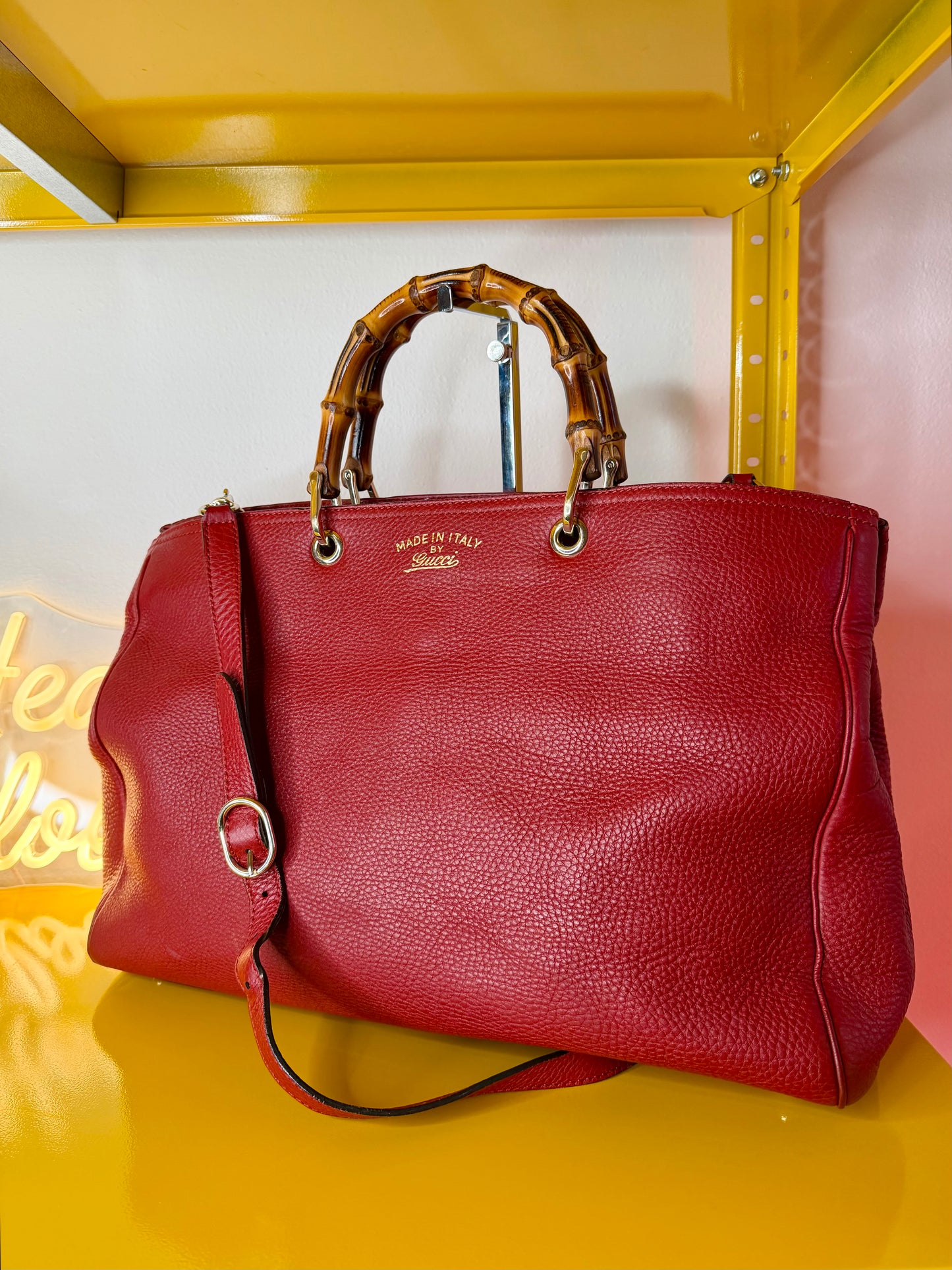 Gucci Bamboo tote