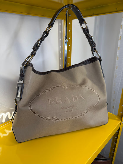 Prada logo Jaquard