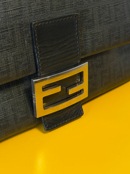 Fendi Mamma Tessuto Roll Nera