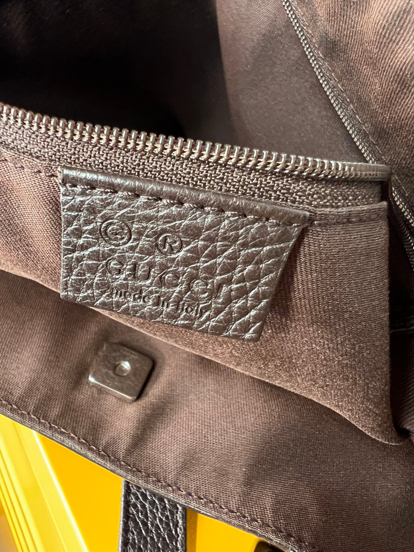 Gucci Abbey Tote Chocolate