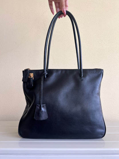 Prada Borsa a spalla in pelle