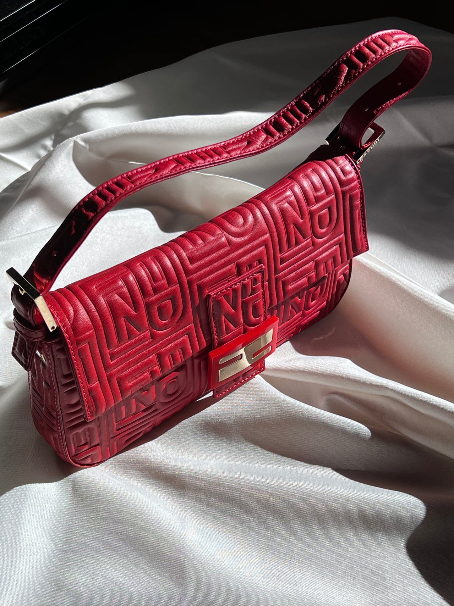 Fendi Baguette rossa