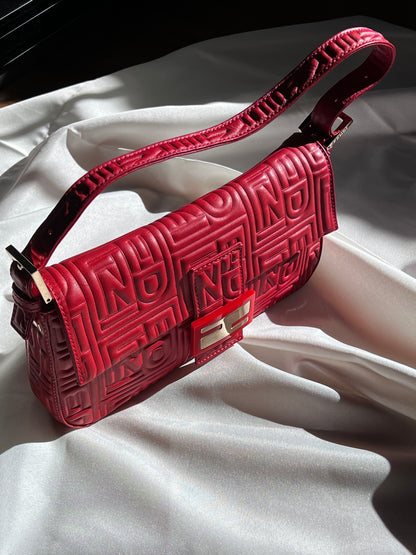 Fendi Baguette rossa