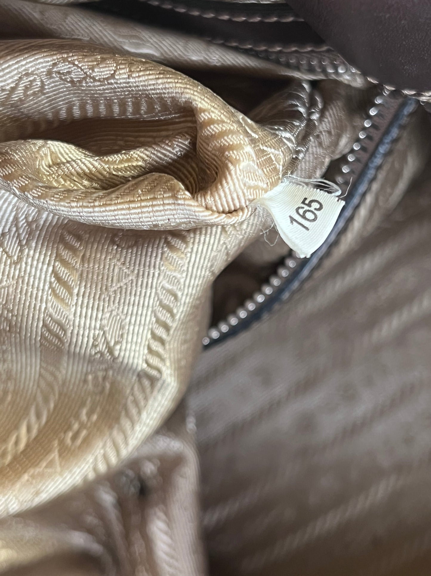 Prada logo Jaquard