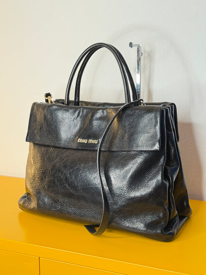 Miu Miu tote vitello lux