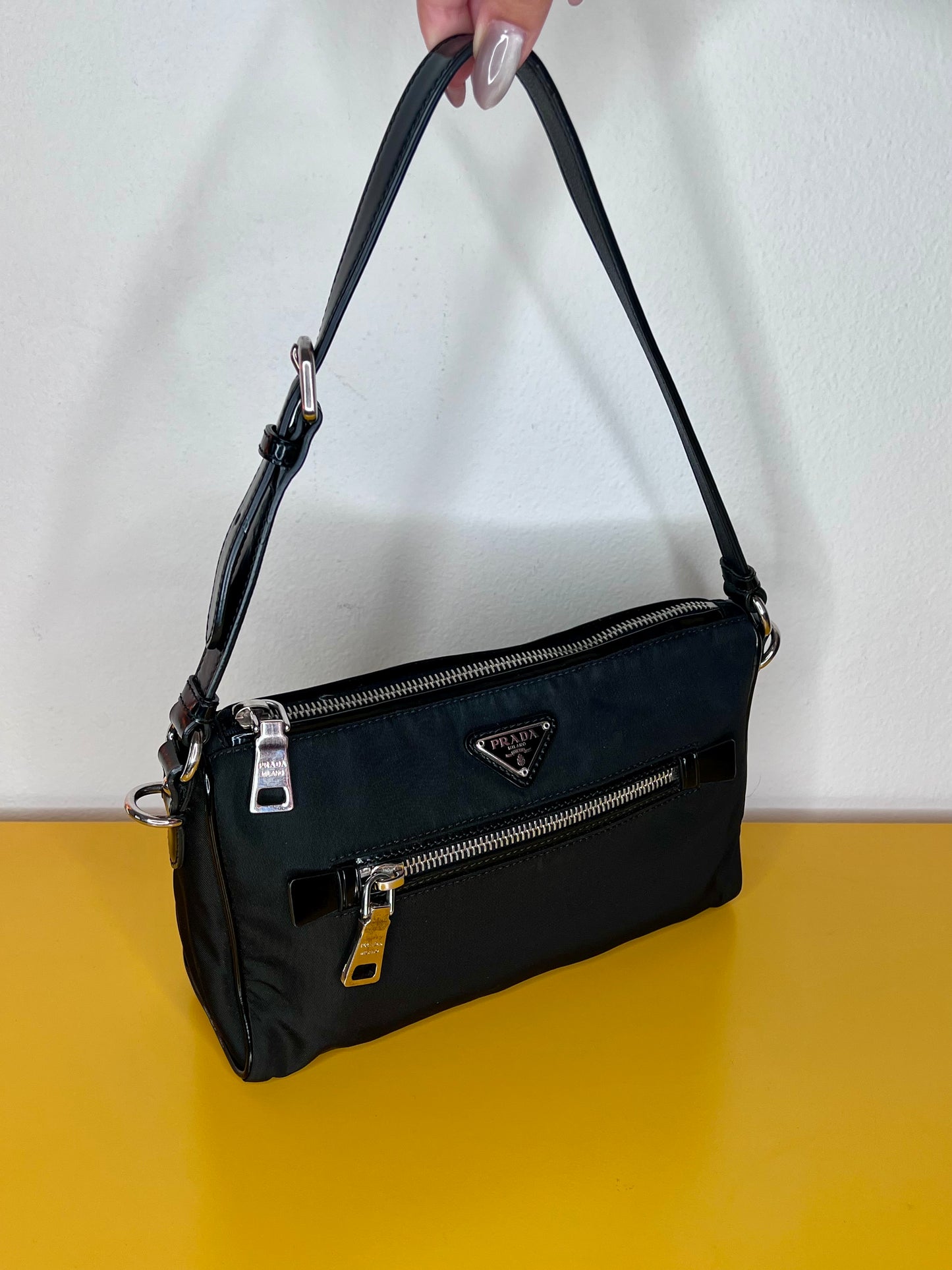 Prada mini bag Nylon e pelle