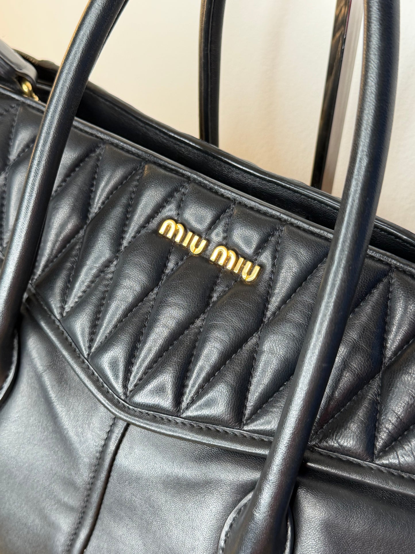 Miu Miu Biker nera