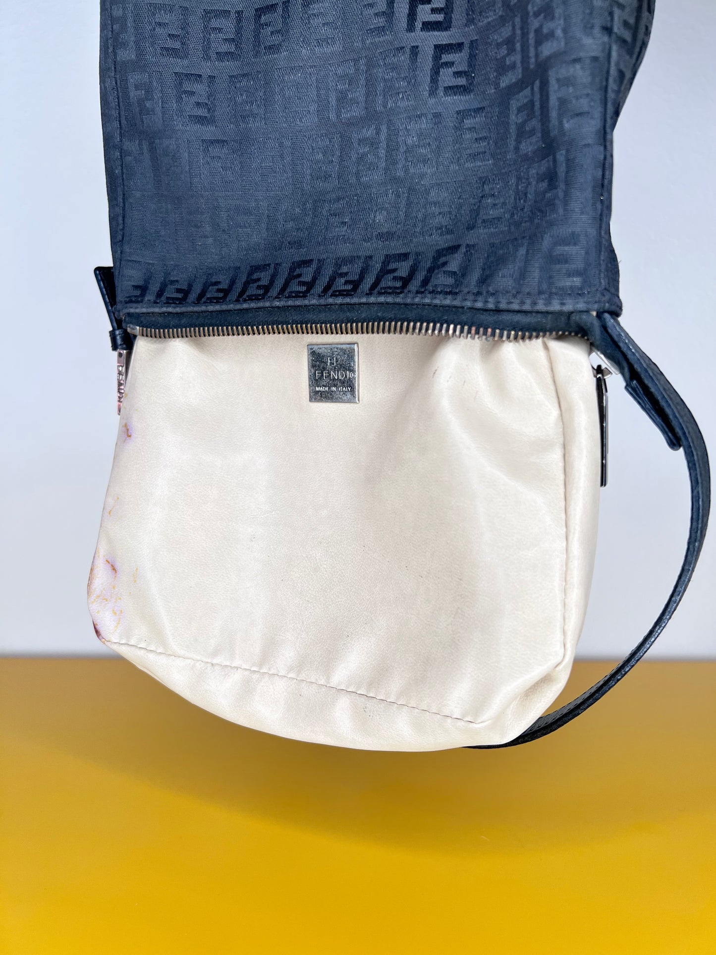 Fendi Mini Bag Zucchino Nera