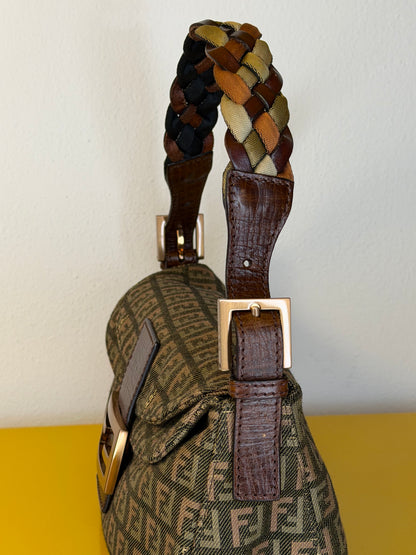 Fendi Baguette Double Flap