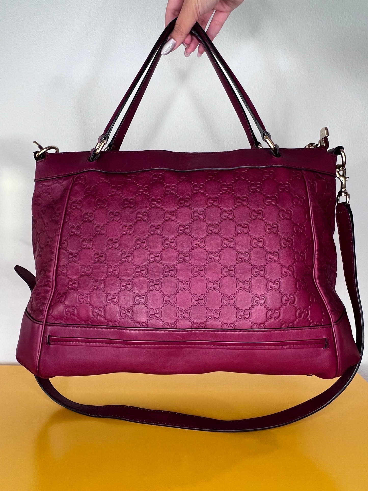 Gucci tote Bordeaux
