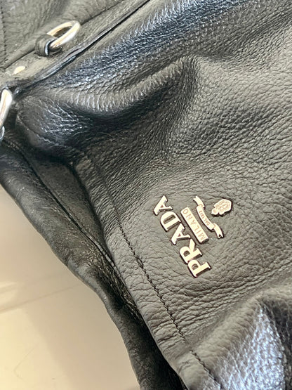 Prada leather chain