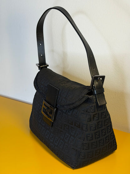 Fendi Mamma Nera Double Flap