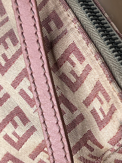 Fendi Mini Baguette Zucchino Rosa