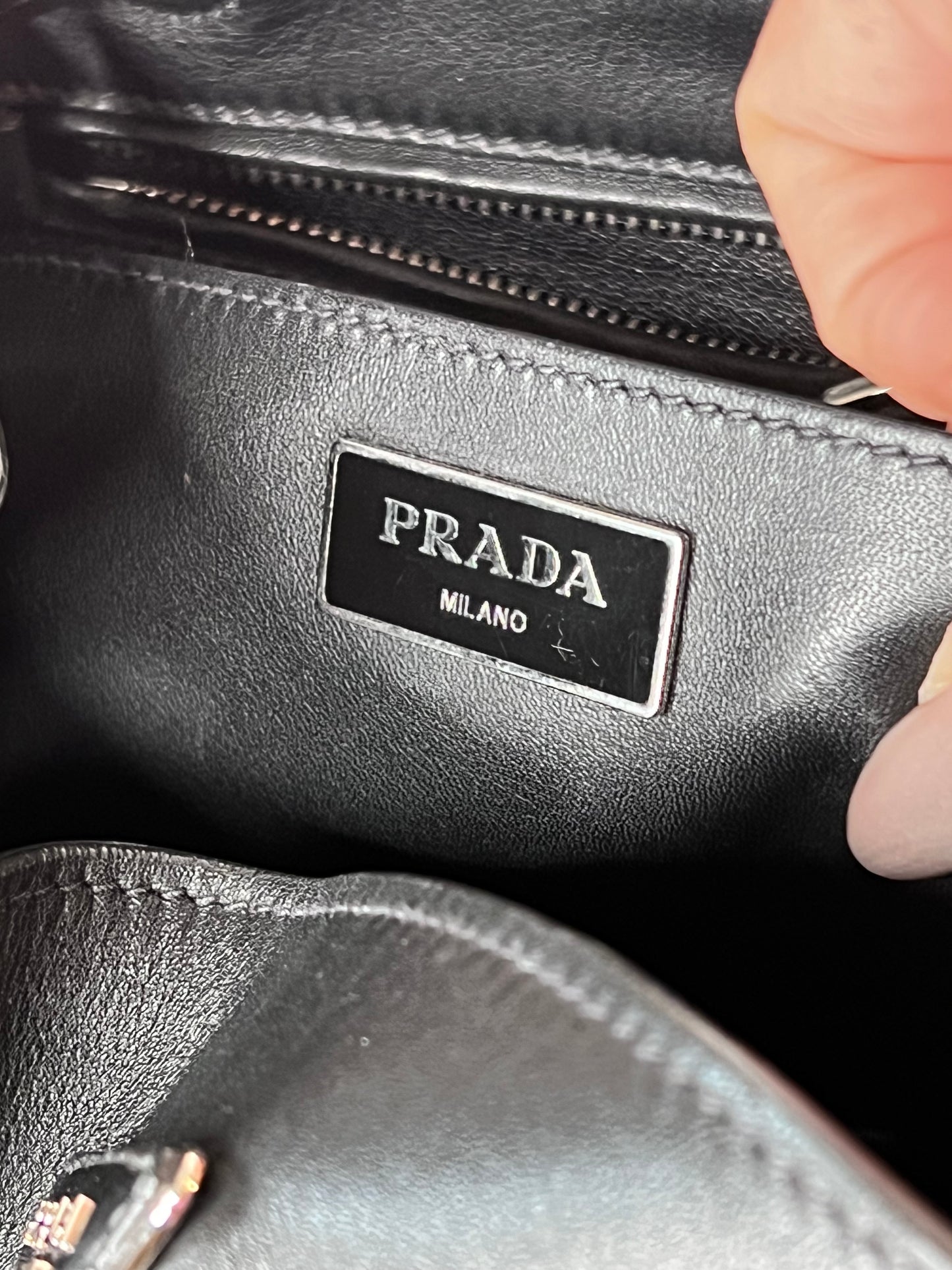 Prada Bucket soft leather