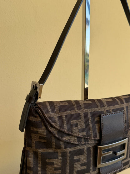 Fendi baguette double flap