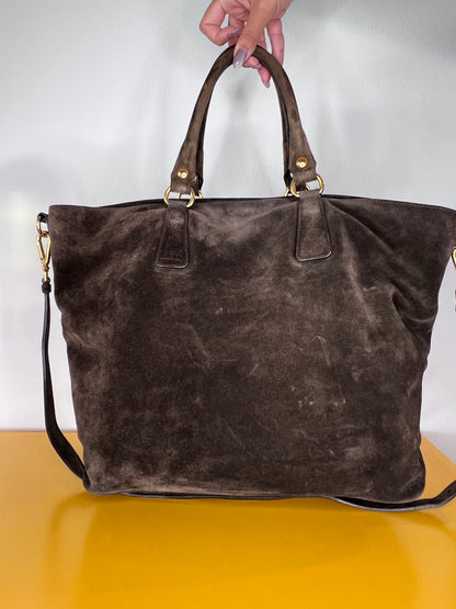 Prada Suede tote