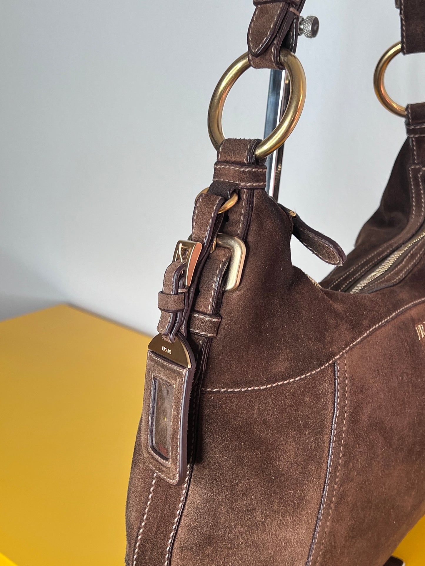 Prada Hobo in suede