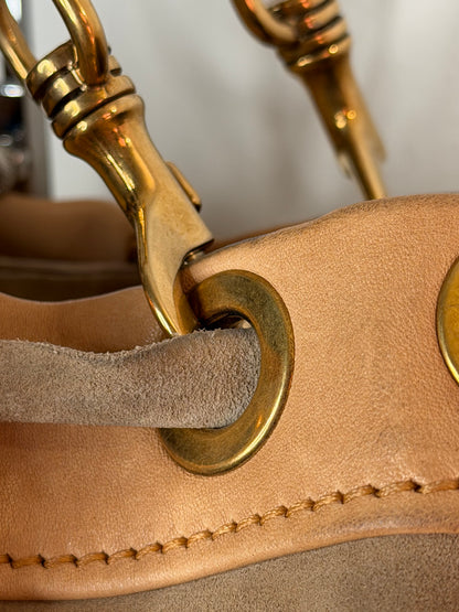 Miu Miu tote suede