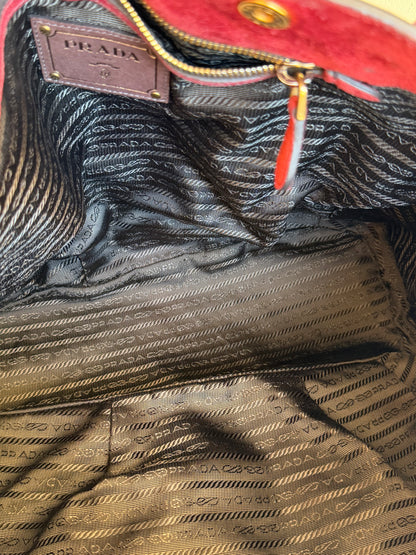 Prada Tote Bordeaux