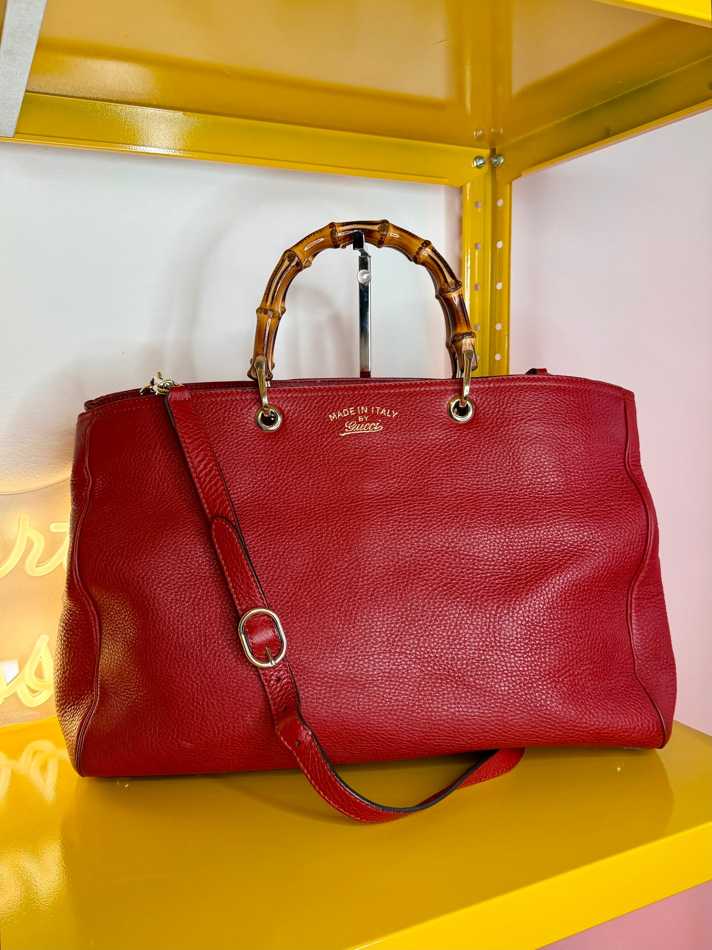 Gucci Bamboo tote