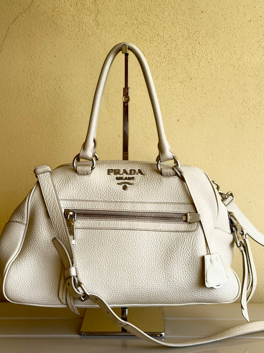 Prada tote bianca