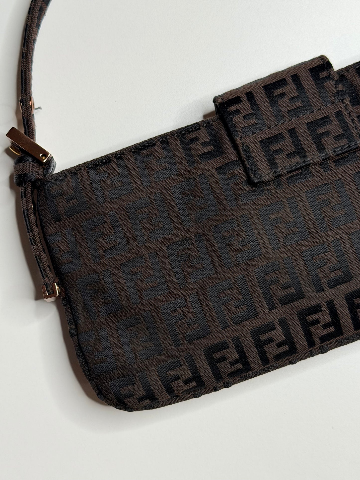 Fendi Mini Zucchino dark brown