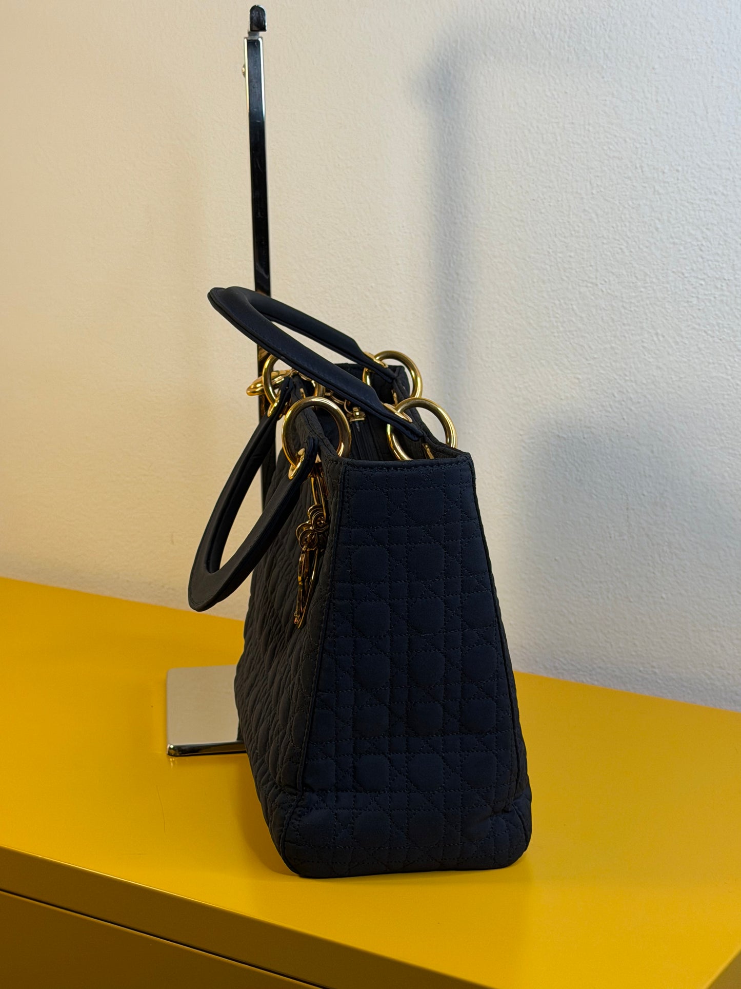 Christian Dior lady vintage blu notte