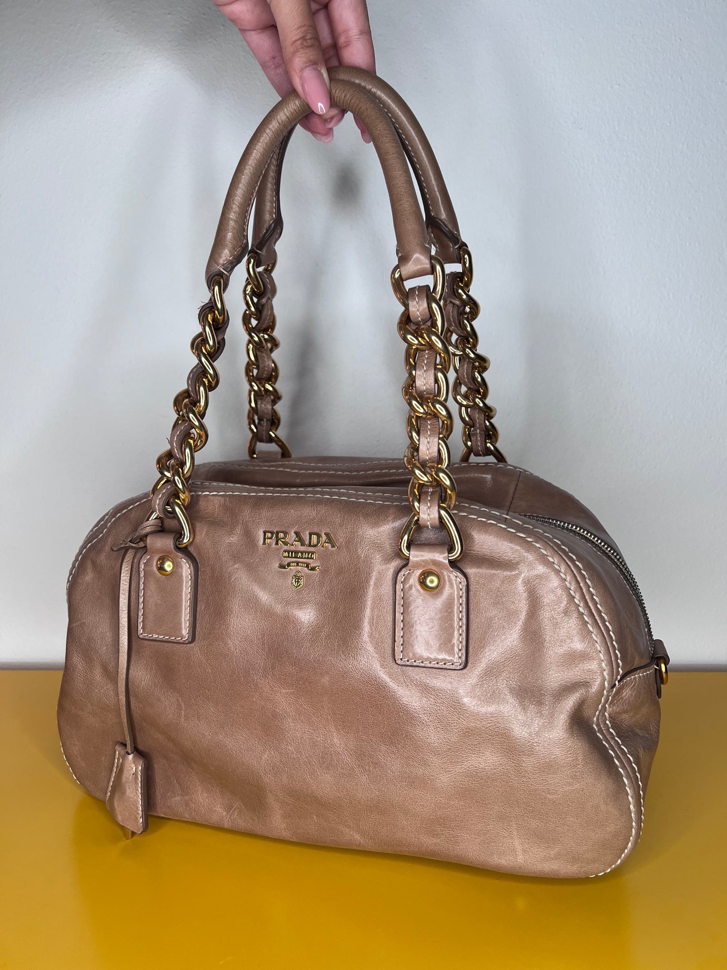 Prada Bauletto Shine