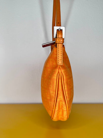 Fendi Pochette Monogram Orange